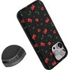 image:imageCasely iPhone 15 Pro Case  Sweet Revenge  Cherry Skulls  Bold Protective Design  Compatible with MagSafe