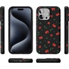 image:imageCasely iPhone 15 Pro Case  Sweet Revenge  Cherry Skulls  Bold Protective Design  Compatible with MagSafe