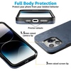 image:imageCasely iPhone 15 Pro Case  Twilight Flora  Moody Monochrome  Bold Protective Design  Compatible with MagSafe