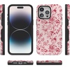 image:imageCasely iPhone 15 Pro Case  Vintage Belle  Floral Toile  Bold Protective Design  MagSafe Compatible Design