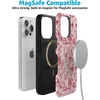 image:imageCasely iPhone 15 Pro Case  Vintage Belle  Floral Toile  Bold Protective Design  MagSafe Compatible Design