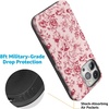 image:imageCasely iPhone 15 Pro Case  Vintage Belle  Floral Toile  Bold Protective Design  MagSafe Compatible Design