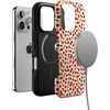 image:imageCasely iPhone 16 Pro Case  All Smiles  Smiley Face Sticker  Bold Protective Design  MagSafe Compatible DesignCherry on Top  Red Cherries Floral