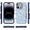 image:imageCasely iPhone 16 Pro Case  All Smiles  Smiley Face Sticker  Bold Protective Design  MagSafe Compatible DesignDaisy Daydream  Baby Blue Floral