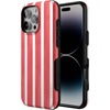 image:imageCasely iPhone 16 Pro Case  All Smiles  Smiley Face Sticker  Bold Protective Design  MagSafe Compatible DesignEast Coast Summer  Red Stripes