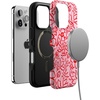 image:imageCasely iPhone 16 Pro Case  All Smiles  Smiley Face Sticker  Bold Protective Design  MagSafe Compatible DesignFloral Doodle  Blush Garden