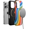 image:imageCasely iPhone 16 Pro Case  All Smiles  Smiley Face Sticker  Bold Protective Design  MagSafe Compatible DesignLove for All  Rainbow Pride