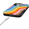 image:imageCasely iPhone 16 Pro Case  All Smiles  Smiley Face Sticker  Bold Protective Design  MagSafe Compatible DesignLove for All  Rainbow Pride