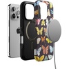 image:imageCasely iPhone 16 Pro Case  All Smiles  Smiley Face Sticker  Bold Protective Design  MagSafe Compatible DesignMidnight Monarch  Jenna Palek x Casely