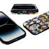 image:imageCasely iPhone 16 Pro Case  All Smiles  Smiley Face Sticker  Bold Protective Design  MagSafe Compatible DesignMidnight Monarch  Jenna Palek x Casely