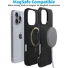 image:imageCasely iPhone 16 Pro Case  All Smiles  Smiley Face Sticker  Bold Protective Design  MagSafe Compatible DesignMidnight Onyx  Black Shimmer