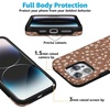 image:imageCasely iPhone 16 Pro Case  All Smiles  Smiley Face Sticker  Bold Protective Design  MagSafe Compatible DesignMocha Meadow  Tiny Flowers