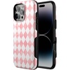 image:imageCasely iPhone 16 Pro Case  All Smiles  Smiley Face Sticker  Bold Protective Design  MagSafe Compatible DesignQueen of Diamonds  Pink Watercolor