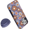 image:imageCasely iPhone 16 Pro Case  All Smiles  Smiley Face Sticker  Bold Protective Design  MagSafe Compatible DesignSpring Forward  Daisy Floral