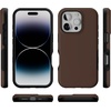 image:imageCasely iPhone 16 Pro Case  All Smiles  Smiley Face Sticker  Bold Protective Design  MagSafe Compatible DesignThe Boyfriend Collection  Espresso Brown