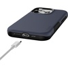 image:imageCasely iPhone 16 Pro Case  All Smiles  Smiley Face Sticker  Bold Protective Design  MagSafe Compatible DesignThe Boyfriend Collection  Slate Blue