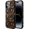 image:imageCasely iPhone 16 Pro Case  All Smiles  Smiley Face Sticker  Bold Protective Design  MagSafe Compatible DesignTortoise Print  Shell Shocked
