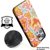 image:imageCasely iPhone 16 Pro Case  All Smiles  Smiley Face Sticker  Bold Protective Design  MagSafe Compatible DesignTropical Color Splash  Abstract Retro