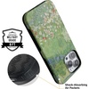 image:imageCasely iPhone 16 Pro Case  All Smiles  Smiley Face Sticker  Bold Protective Design  MagSafe Compatible DesignVan Gogh  Vincents Admired Garden