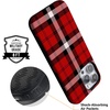 image:imageCasely iPhone 16 Pro Case  As if  Red Plaid  Bold Protective Design  MagSafe Compatible Design