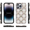 image:imageCasely iPhone 16 Pro Case  Bear Hugs  Teddy Squares  Bold Protective Design  MagSafe Compatible Design