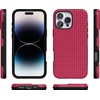 image:imageCasely iPhone 16 Pro Case  Best Dressed  Red Houndstooth  Bold Protective Design  MagSafe Compatible Design