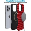 image:imageCasely iPhone 16 Pro Case  Crazy in Love  Red Hearts  Bold Protective Design  MagSafe Compatible Design