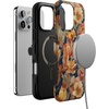 image:imageCasely iPhone 16 Pro Case  Fallen Gold  Antique Floral  Bold Protective Design  Compatible with MagSafe