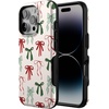 image:imageCasely iPhone 16 Pro Case  Festive Girlie  Holiday Bows  Bold Protective Design  MagSafe Compatible Design