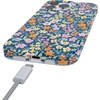 image:imageCasely iPhone 16 Pro Case  Full Bloom  Navy Floral  Compatible with MagSafe  Classic Ultra Slim Design