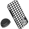 image:imageCasely iPhone 16 Pro Case  Harlequin Salem Diamond  Black and White  Bold Protective Design  MagSafe Compatible Design