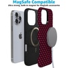 image:imageCasely iPhone 16 Pro Case  Heart Noir  Tiny Hearts  Bold Protective Design  MagSafe Compatible Design