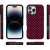 image:imageCasely iPhone 16 Pro Case  Heart Noir  Tiny Hearts  Bold Protective Design  MagSafe Compatible Design
