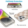 image:imageCasely iPhone 16 Pro Case  Im Yours  Tiny Hearts  Compatible with MagSafe  Classic Ultra Slim DesignFit Check  Neutral Checkerboard Checkered