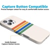image:imageCasely iPhone 16 Pro Case  Im Yours  Tiny Hearts  Compatible with MagSafe  Classic Ultra Slim DesignTotally Groovy  Rainbow Stripes Color Block