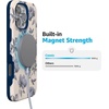 image:imageCasely iPhone 16 Pro Case  Ink amp Iris  Vintage Floral  Bold Protective Design  Compatible with MagSafe