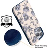 image:imageCasely iPhone 16 Pro Case  Ink amp Iris  Vintage Floral  Bold Protective Design  Compatible with MagSafe