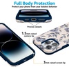 image:imageCasely iPhone 16 Pro Case  Ink amp Iris  Vintage Floral  Bold Protective Design  Compatible with MagSafe