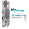 image:imageCasely iPhone 16 Pro Case  Ink amp Iris  Vintage Floral  Compatible with MagSafe  Classic Ultra Slim Design