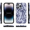 image:imageCasely iPhone 16 Pro Case  Love Me Knot  Blue Bow  Bold Protective Design  MagSafe Compatible Design