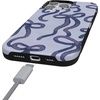 image:imageCasely iPhone 16 Pro Case  Love Me Knot  Blue Bow  Bold Protective Design  MagSafe Compatible Design