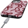 image:imageCasely iPhone 16 Pro Case  Love Me Knot  Mauve Bow  Bold Protective Design  MagSafe Compatible Design