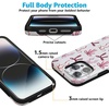 image:imageCasely iPhone 16 Pro Case  Lover Girlie  Pink Bows  Bold Protective Design  Compatible with MagSafe