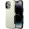 image:imageCasely iPhone 16 Pro Case  Mint Lattice  Sunday Best  Bold Protective Design  Compatible with MagSafe
