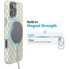 image:imageCasely iPhone 16 Pro Case  Mint Lattice  Sunday Best  Compatible with MagSafe  Classic Ultra Slim Design