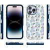 image:imageCasely iPhone 16 Pro Case  Nantucket Cottage  Blue Hydrangea  Bold Protective Design  Compatible with MagSafe