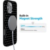 image:imageCasely iPhone 16 Pro Case  On the Dot  Black Polka Dot  Bold Protective Design  Compatible with MagSafe
