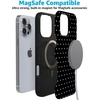 image:imageCasely iPhone 16 Pro Case  On the Dot  Black Polka Dot  Bold Protective Design  Compatible with MagSafe