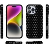 image:imageCasely iPhone 16 Pro Case  On the Dot  Black Polka Dot  Compatible with MagSafe  Classic Ultra Slim Design