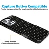 image:imageCasely iPhone 16 Pro Case  On the Dot  Black Polka Dot  Compatible with MagSafe  Classic Ultra Slim Design